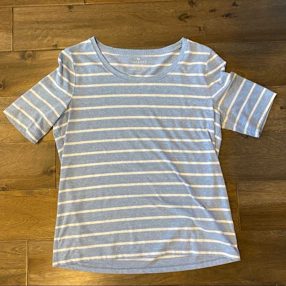 Talbots striped tee